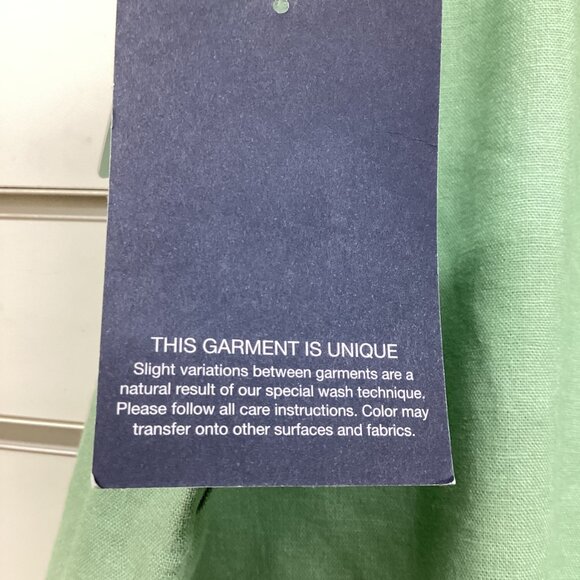 GAP Women's Drawstring Elastic Waist‎ Linen Pull on Pant - Picture 4 of 10